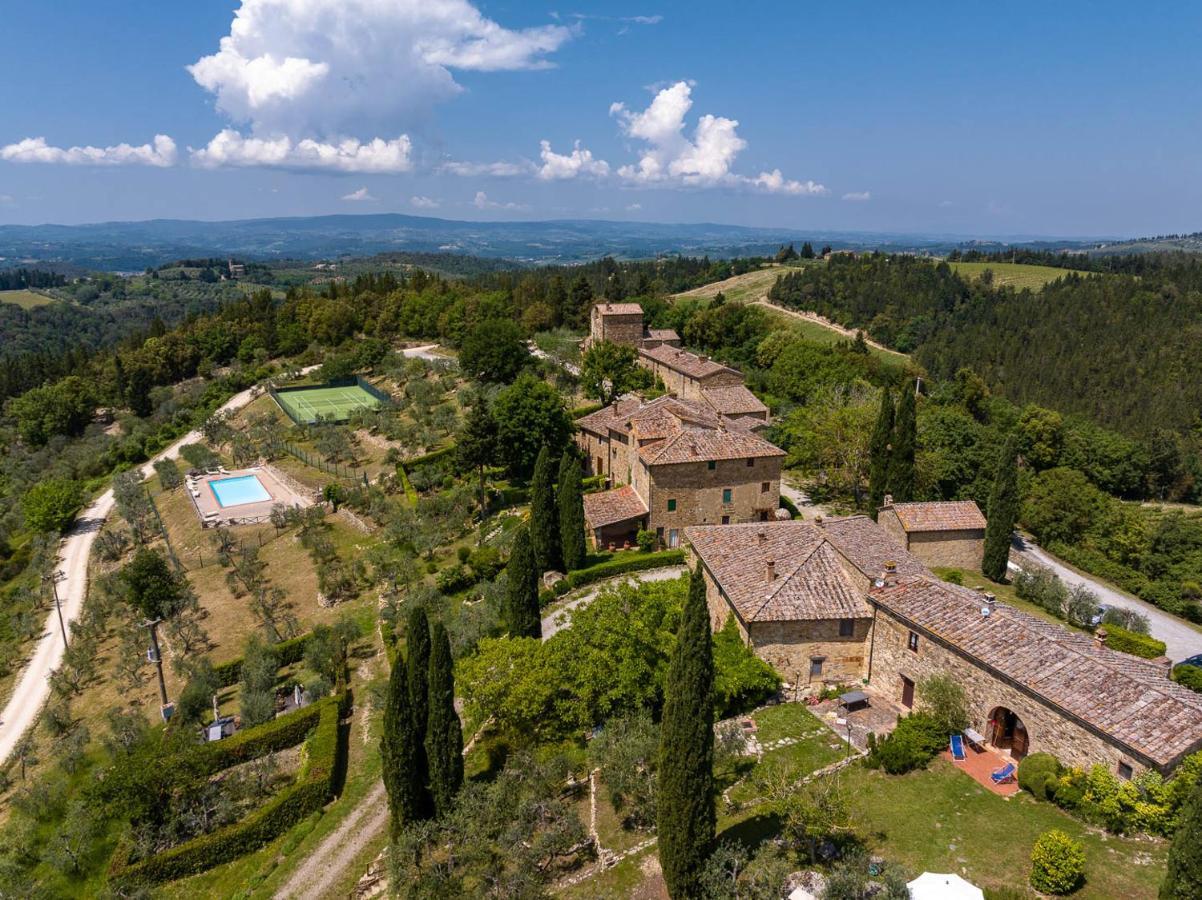 Borgo Nel Chianti Istrice Con Piscina Tennis E Wifi 카스텔리나인키안티 외부 사진