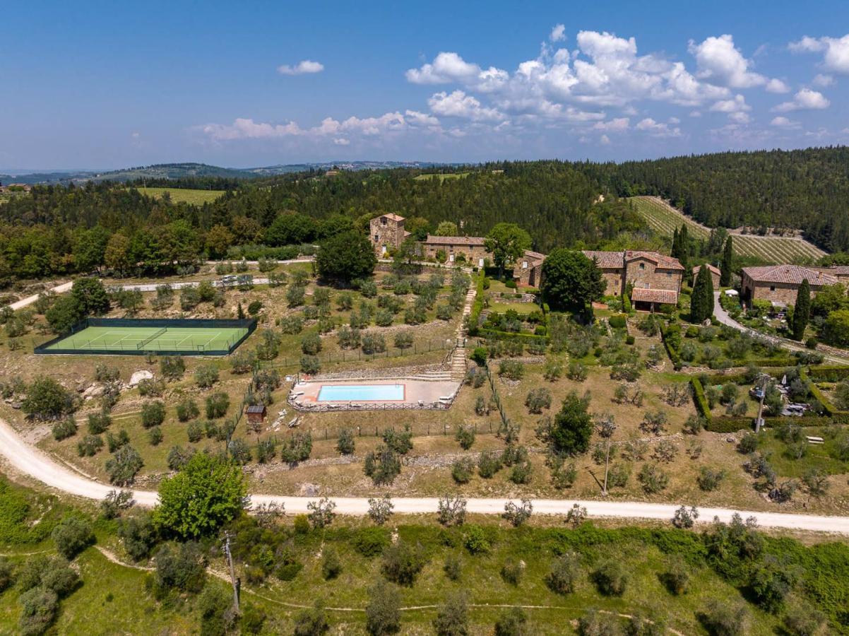 Borgo Nel Chianti Istrice Con Piscina Tennis E Wifi 카스텔리나인키안티 외부 사진